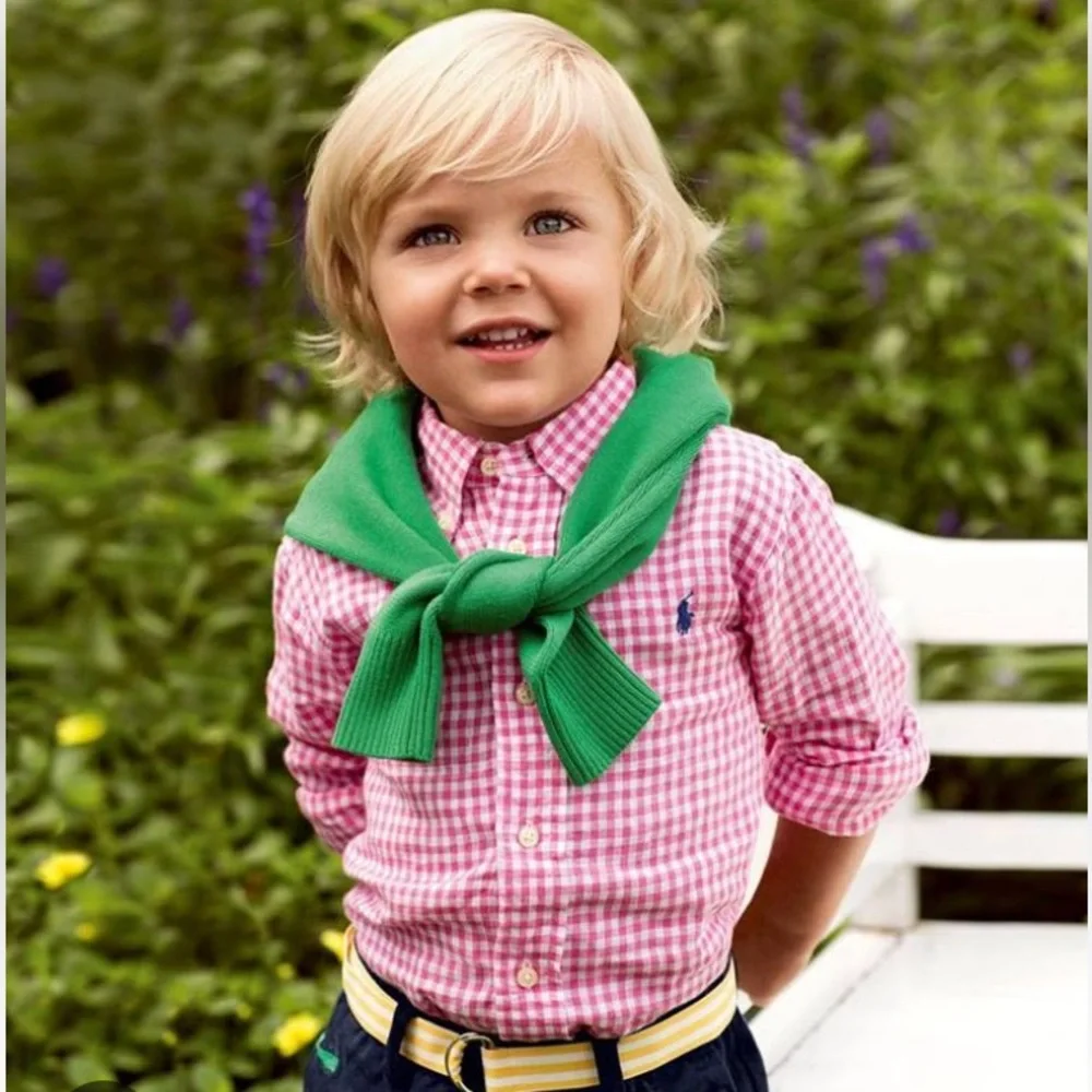 Ralph Lauren Boys Green Sweater